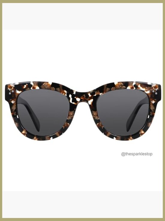 Polarized Round Sunglasses UV400 Protection Full Frame Acetate main image 7